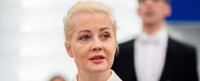 Yulia Navalnaya, viuda del opositor ruso Alexei Navalny