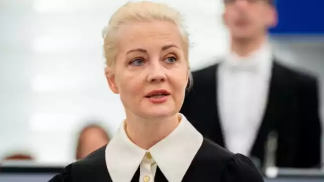 Yulia Navalnaya, viuda del opositor ruso Alexei Navalny