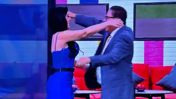 Paola Durante y Mario Bezares en La Casa de los Famosos