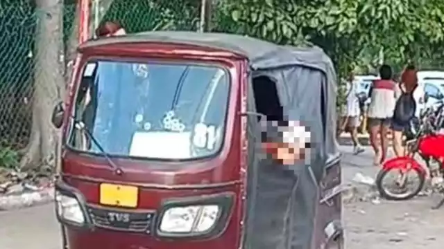 El hombre recibió múltiples impactos de bala mientras permanecía en la unidad