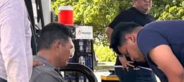 Los trabajadores fueron evaluados por paramédicos en el sitio