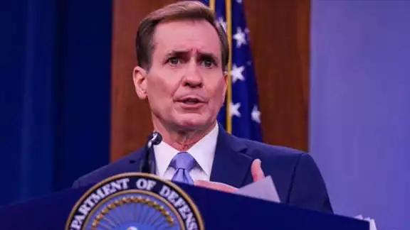 John Kirby, portavoz del Consejo de Seguridad Nacional de Estados Unidos