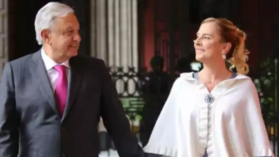 Andrés Manuel López Obrador y Beatriz Gutiérrez Müller Andrés Manuel López Obrador y Beatriz Gutiérrez Müller