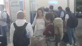 Registran tres frecuencias de viaje en el Aeropuerto de Campeche, tras fin de vacaciones