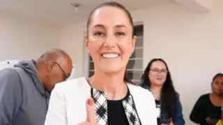 Claudia Sheinbaum insta a los ciudadanos a no temer a violencia electoral