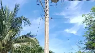 Denuncian constantes fallas eléctricas en Yaxley, Felipe Carrillo Puerto