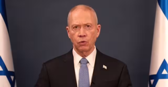 Yoav Gallant, Ministro de Defensa en Israel