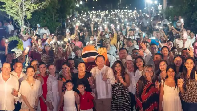 Joaquín Díaz Mena en San Felipe