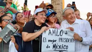 AMLO celebra resultados históricos de su política económica, desde Guaymas