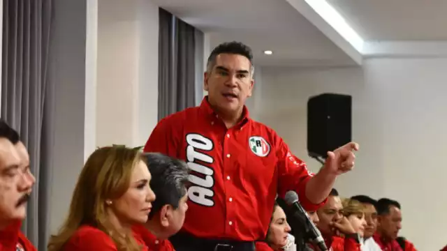 Alejandro Moreno Cárdenas, líder nacional del PRI