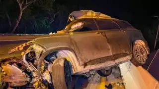 Ministeriales de Playa del Carmen se accidentan en Mérida; uno pierde el brazo