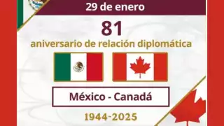 México y Canadá fortalecen cooperación en camino a la revisión del T-MEC, al celebrar 81 años de relaciones