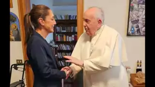 Claudia Sheinbaum lamenta la muerte del papa Francisco: “Un humanista que deja un gran legado”
