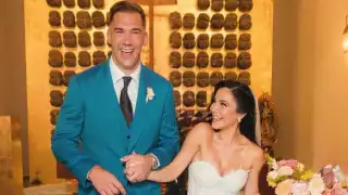 Martha Higareda y Lewis Howes están esperando su primer bebé