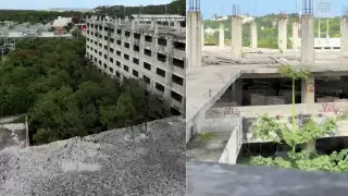 Tragedia en hotel abandonado de Campeche: hombre fallece tras lanzarse desde el sexto piso