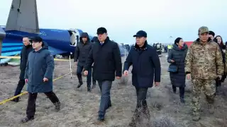 Se mantiene sospecha que avión de AZAL fue derribado por un misil ruso