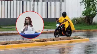 Retrasos por lluvias en Campeche: CCE llaman a tener paciencia con repartidores y evitar tirar basura  