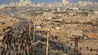 Trump asegura que acuerdo Israel-Hamás es su octavo conflicto resuelto y apunta a la guerra en Ucrania