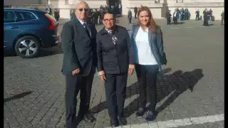 Rosa Icela Rodríguez se encuentra en el Vaticano para representar a México en el funeral del Papa Francisco