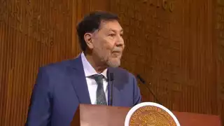Gerardo Fernández Noroña respalda a Sheinbaum y Rocha Moya en el 108 Aniversario de la Constitución