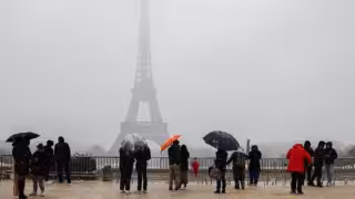 Temporal Caetano causa caos en carreteras, aeropuertos y trenes en el norte de Francia