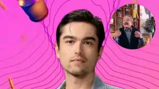 Pedro Sola se vuelve loco con Sergio Mayer Mori en La Granja VIP