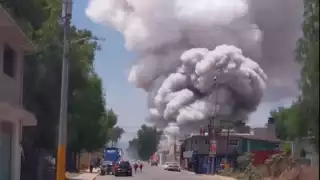 ​Explosión en taller clandestino de pirotecnia en Tultepec causa pánico entre los vecinos