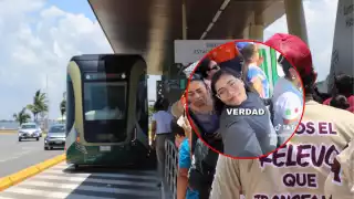 “Me sentí como en primer mundo”: Jovencita narra su primera experiencia en el Tren Ligero de Campeche