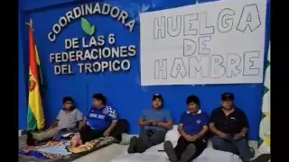 Evo Morales inicia huelga de hambre tras operativo en bloqueos de Bolivia