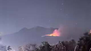 Incendio forestal en el Parque Nacional Iztaccíhuatl-Popocatépetl provoca cierre de accesos