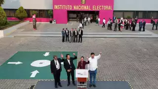 Así llegaron los candidatos presidenciales a la sede del tercer debate