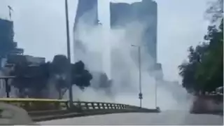 Fuga de gas LP en Circuito Interior provoca alarma en CDMX tras tragedia de Iztapalapa