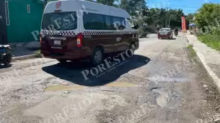 Vecinos de Champotón denuncian tramos intransitables en la colonia Nueva Esperanza