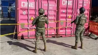 Semar asegura 350 kilos de cocaína en operativo en puerto de Ensenada