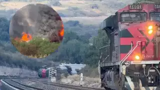 Explosión de tren en Hidalgo moviliza a autoridades y pone en alerta a Tepetitlán