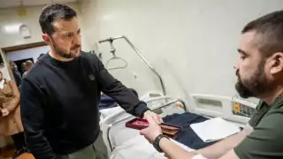 Zelenski confía en el fin de la guerra en 2025, a partir del cambio de liderazgo en EU