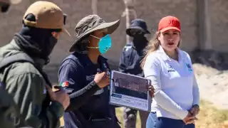 Fiscal Alejandro Gertz invita a medios a recorrido en el presunto campo de exterminio en Teuchitlán, Jalisco