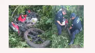 Hallan motocicleta abandonada cerca de la  Universidad Intercultural Maya en Cancún