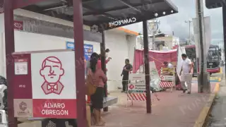 Inicia ampliación de paraderos del transporte Ko’ox en Campeche