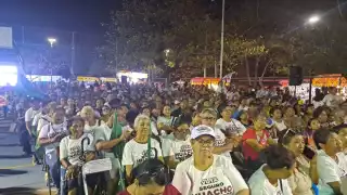 Joaquín Díaz Mena visita el Parque Xoclán Bech en Mérida: EN VIVO