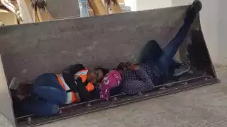 Trabajadores del Tren Maya sufren ola de calor