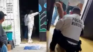 Zafarrancho en Champotón: Madre irrumpe en establecimiento y se lleva a su hijo a la fuerza