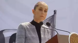 Presidenta Claudia Sheinbaum exalta el Humanismo Mexicano en homenaje a Cuauhtémoc: "No nos rendimos"
