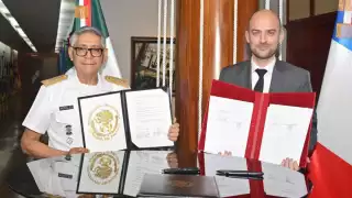 México y Francia sellan alianza contra el crimen transnacional y fortalecen cooperación marítima