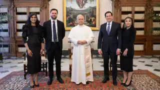 Papa León XIV recibe a J.D. Vance y Marco Rubio en el Vaticano; abordan temas globales y libertad religiosa
