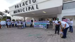 Protestan por construcción que pone en peligro sitio de anidación de tortugas en Playa del Carmen