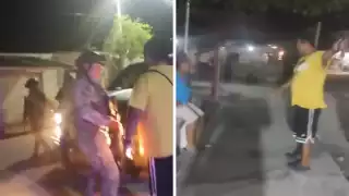 Autoridad local de Isla Arena arremete contra pareja trabajadora