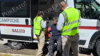 Golpean y asaltan a adulto mayor tras accidente en la avenida Gobernadores de Campeche