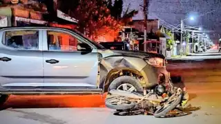 Calle Chablé registra dos accidentes en menos de 24 horas