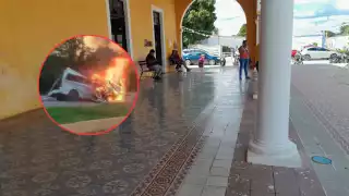 Dos carrozas de Calkiní viajan a Yucatán por cuerpos del fatal accidente Mérida-Campeche